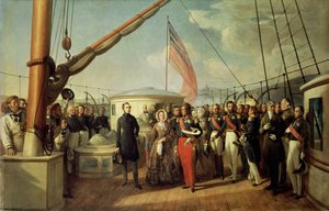 Incontro tra Luigi Filippo I e la Regina Vittoria a Le Treport, 2 settembre 1843